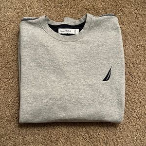 Nautica Men’s Crewneck Logo Sweatshirt